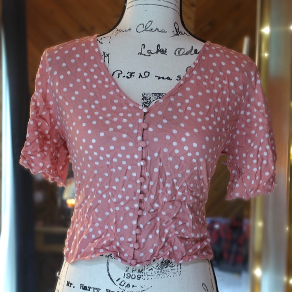 Tops - Polka Dot Blouse
